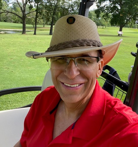 Brad Gillespie Outdoor Golf with Hat Brad Gillespie Outdoor Golf with Hat